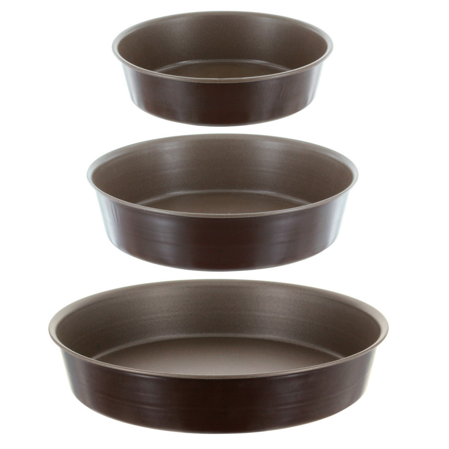 Moule à manqué en métal anti adhérent 4/6 parts 20 cm - Alic