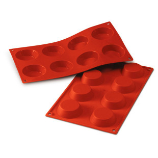 Moule en silicone 8 tartelettes - Alice Délice