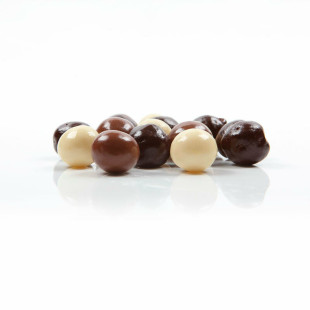 Décor en chocolat : boules en chocolat croustillantes