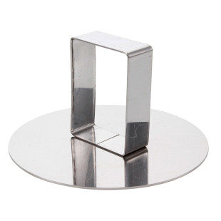 Poussoir en inox pour cercle 9 cm - Alice Délice Poussoir en inox pour cercle 9 cm - Alice Délice