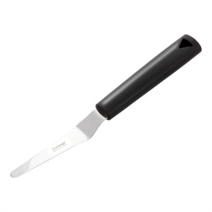 Spatule coudée biseautée en inox 7,5 cm - Alice Délice Spatule coudée biseautée en inox 7,5 cm - Alice Délice