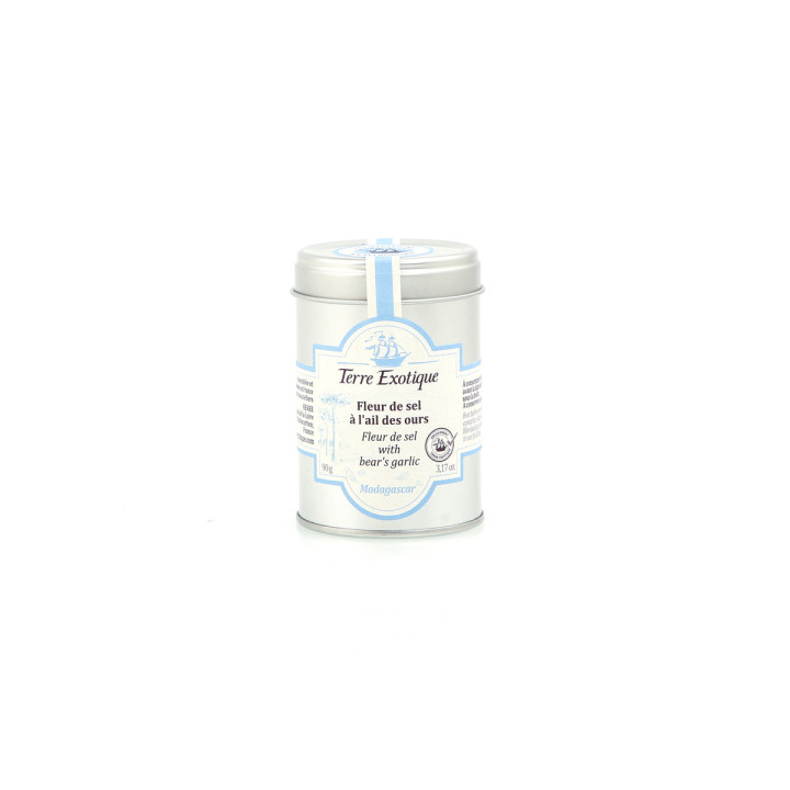 Fleur de sel à l´ail des ours 90 gr - Terre Exotique