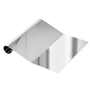 Spatule en inox pour lisser, racler ou couper 12 x 12 cm - A