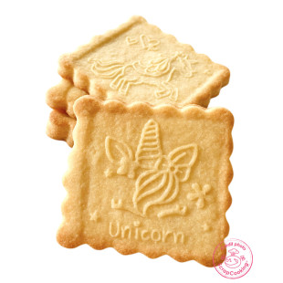 Tampon en bois pour biscuit et emporte pièce motifs étoiles Tampon en bois pour biscuit et emporte pièce motifs étoiles