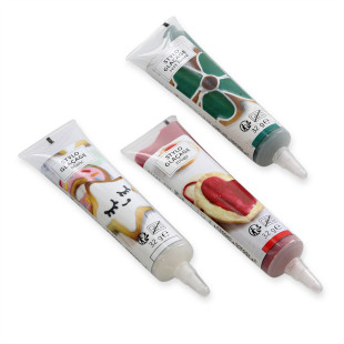 Lot de 3 stylos de glaçage Noël pour décorer les biscuits : Lot de 3 stylos de glaçage Noël pour décorer les biscuits :