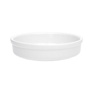coupelle à crème brûlée en grès blanc 13.5 cm - Lebrun