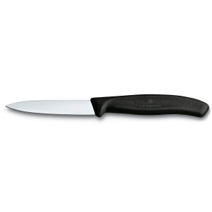 Couteau d´office Swiss classique 8 cm noir - Victorinox