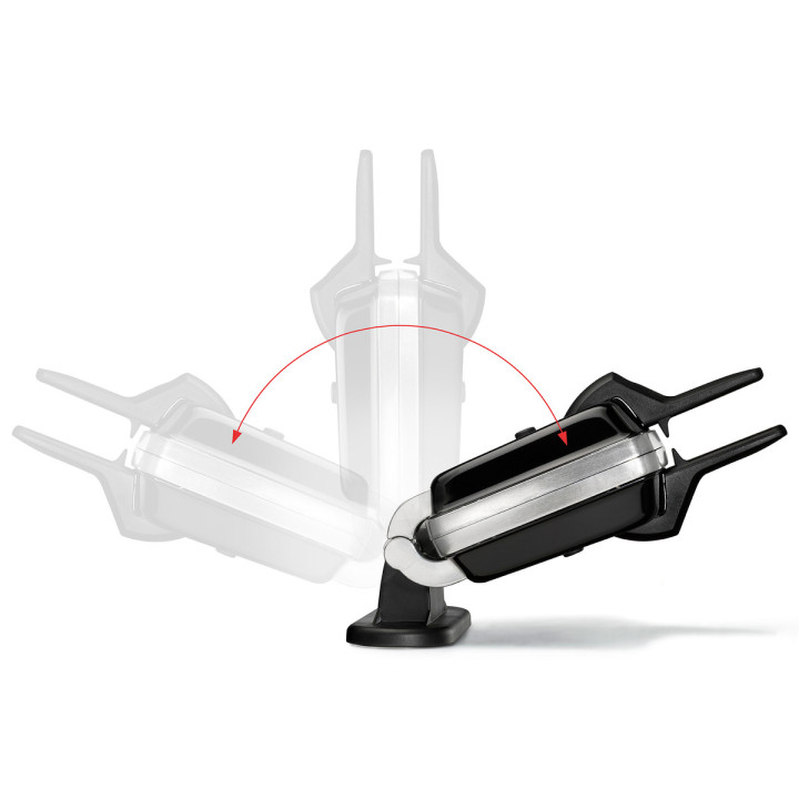 Gaufrier avec plaques antiadhésives Super 2 gaufres noir - L