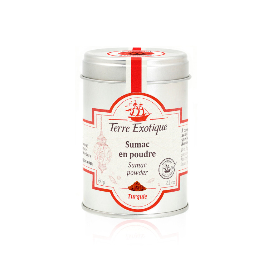 Sumac en poudre 60 g - Terre Exotique