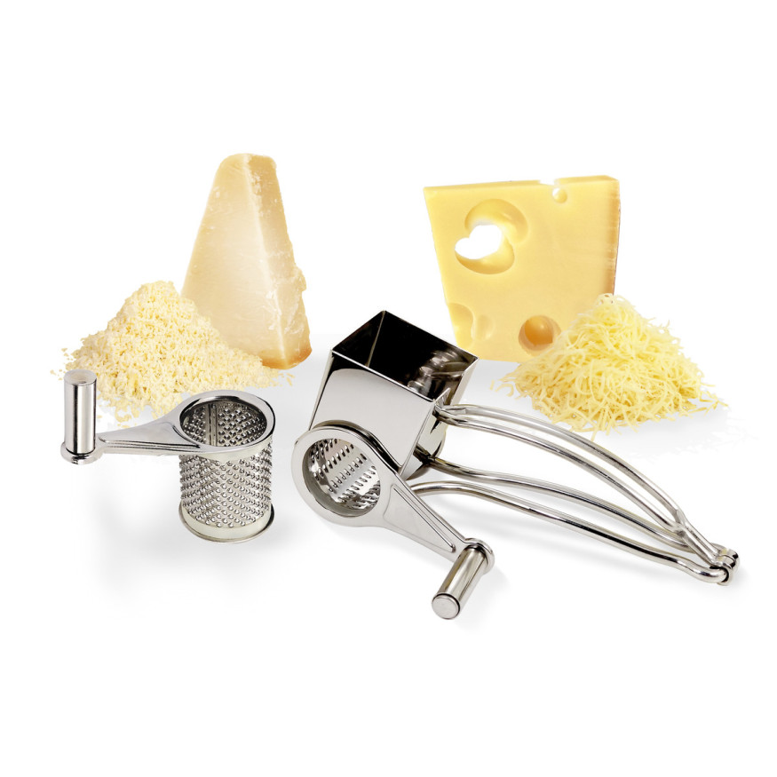 Râpe fromage moulinette inox 2 râpes - La bonne graine