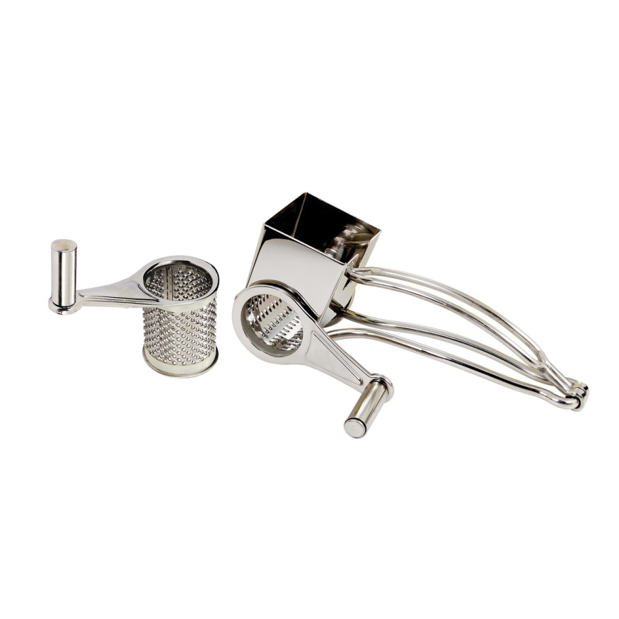 Râpe fromage moulinette inox 2 râpes - La bonne graine