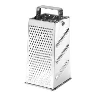 Râpe carré 4 faces inox 24 cm - Alice Délice