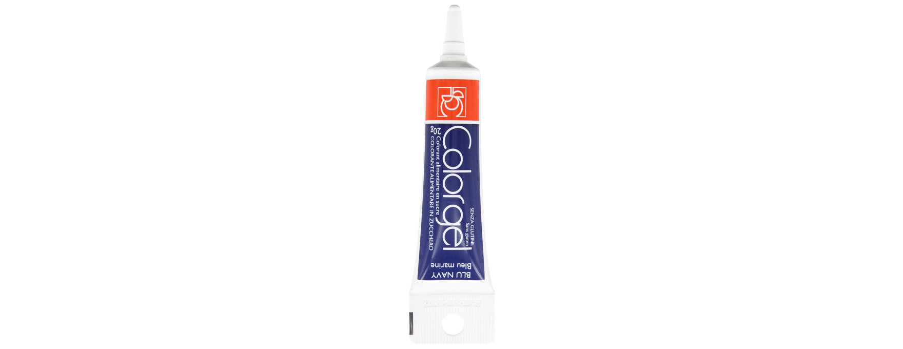 Colorant alimentaire gel bleu marine 20 gr - Modecor