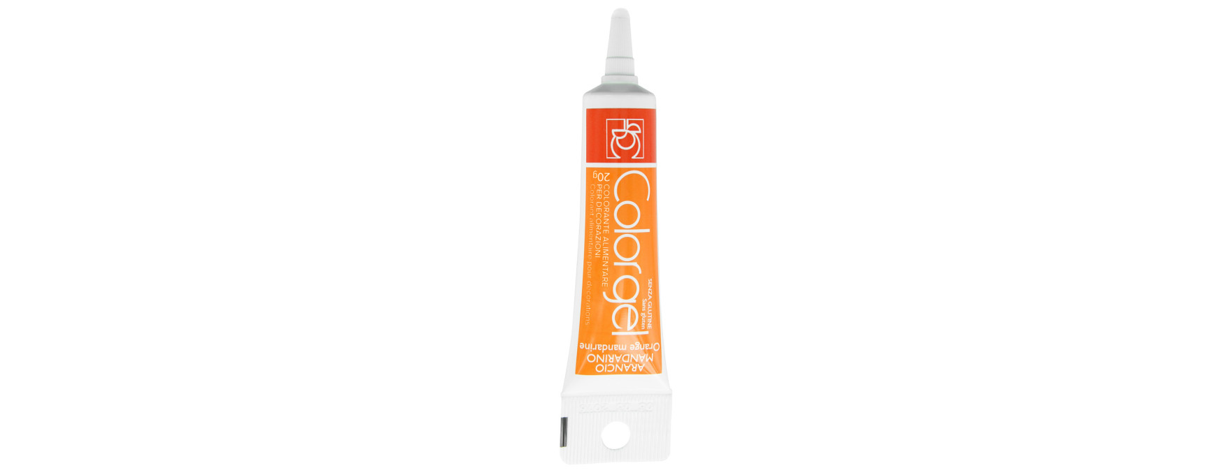 Colorant alimentaire gel orange 20 gr - Modecor
