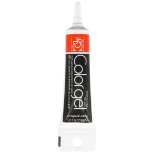 Colorant alimentaire gel noir 20 gr - Modecor