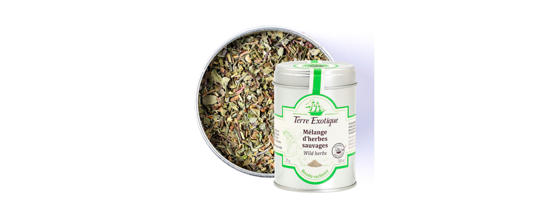 Mélange d'herbes sauvages 25 g - Terre Exotique