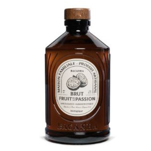 Sirop brut de fruit de la passion bio 400 ml - Bacanha