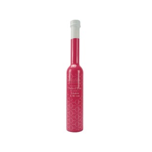 Huile d´olive échalotes et ails roses 20 cl sérigraphiée  - 