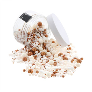 Décor à parsemer : mélange sprinkles de Noël Etoile, Flocon Décor à parsemer : mélange sprinkles de Noël Etoile, Flocon
