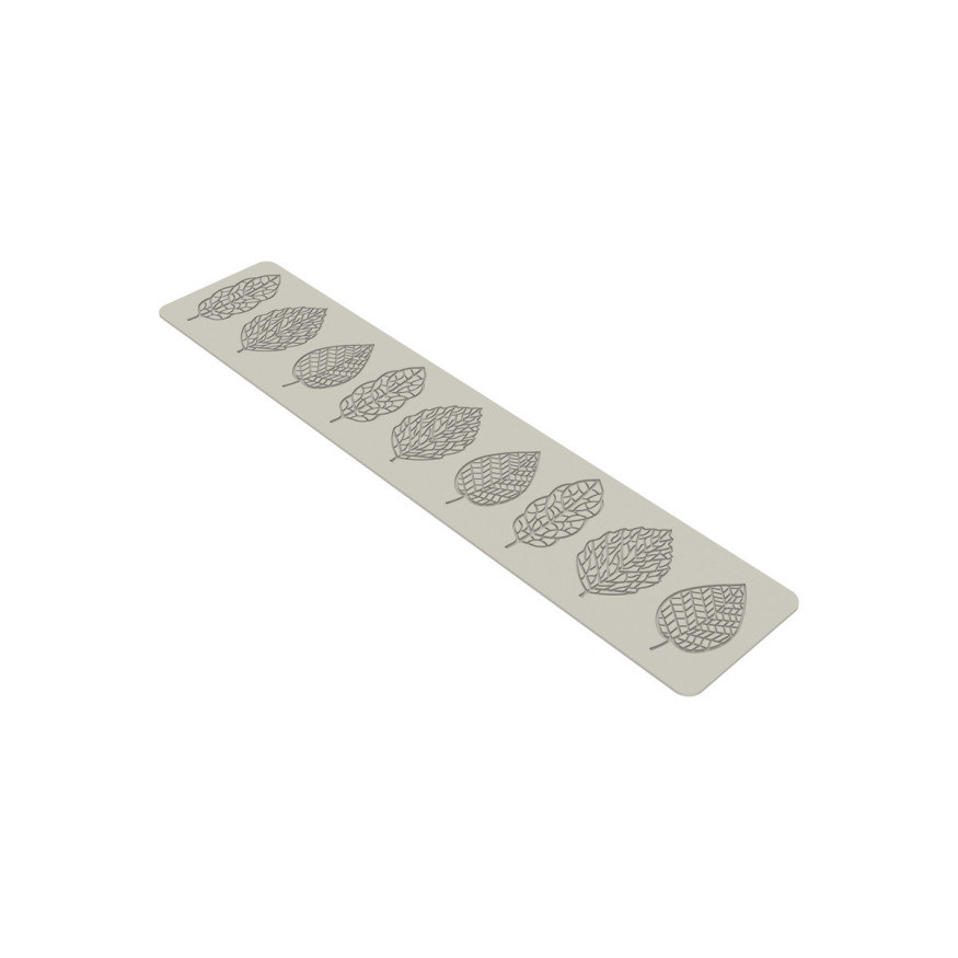 Moule tapis en silicone 3D pour décoration en forme de feuil