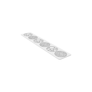 Moule tapis en silicone 3D pour décoration ronde Circles - S