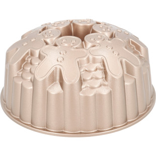 Moule bundt cake : Contoura Gingerman de Noël en fonte d´aluminium Moule bundt cake : Contoura Gingerman de Noël en fonte d´aluminium