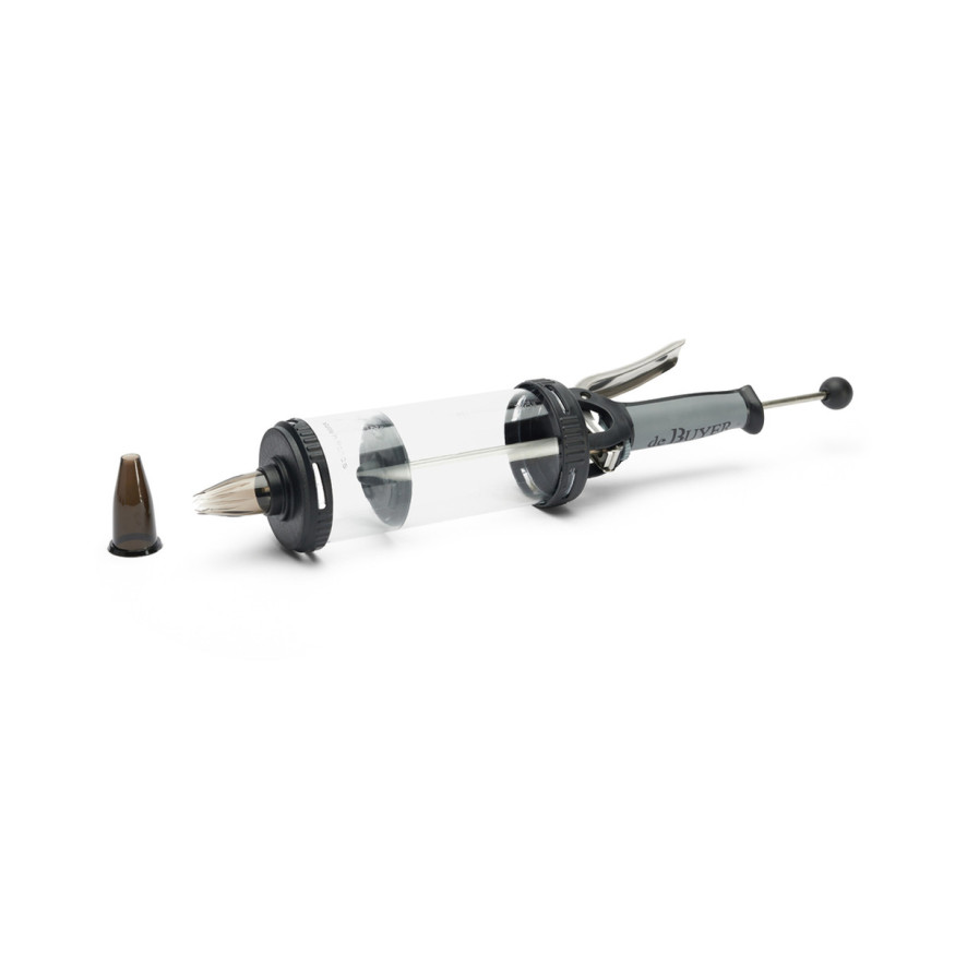 Le tube Essentiel : kit piston à pâtisserie et 2 douilles 0.