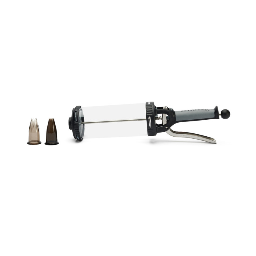 Le tube Essentiel : kit piston à pâtisserie et 2 douilles 0.