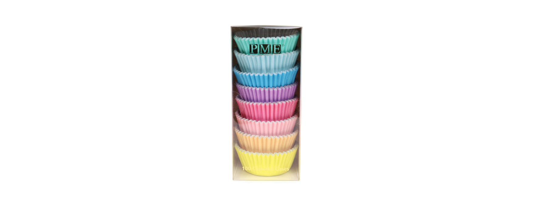 100 caissettes pour muffins et cupcakes doublées de feuille