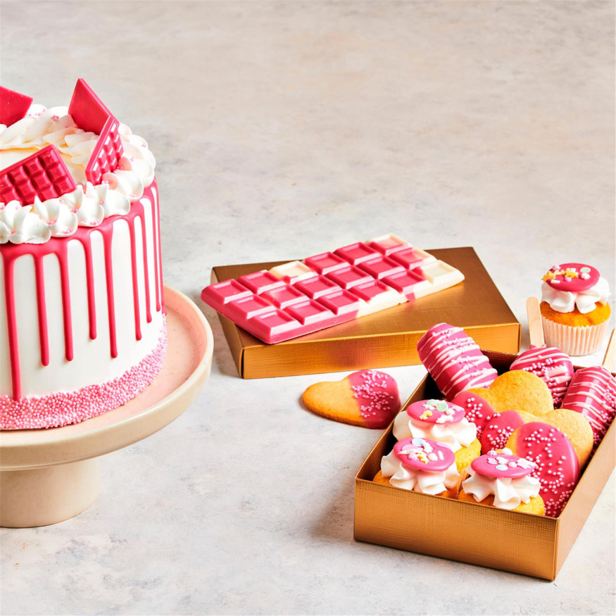 Deco melts rose 250 gr - FunCakes