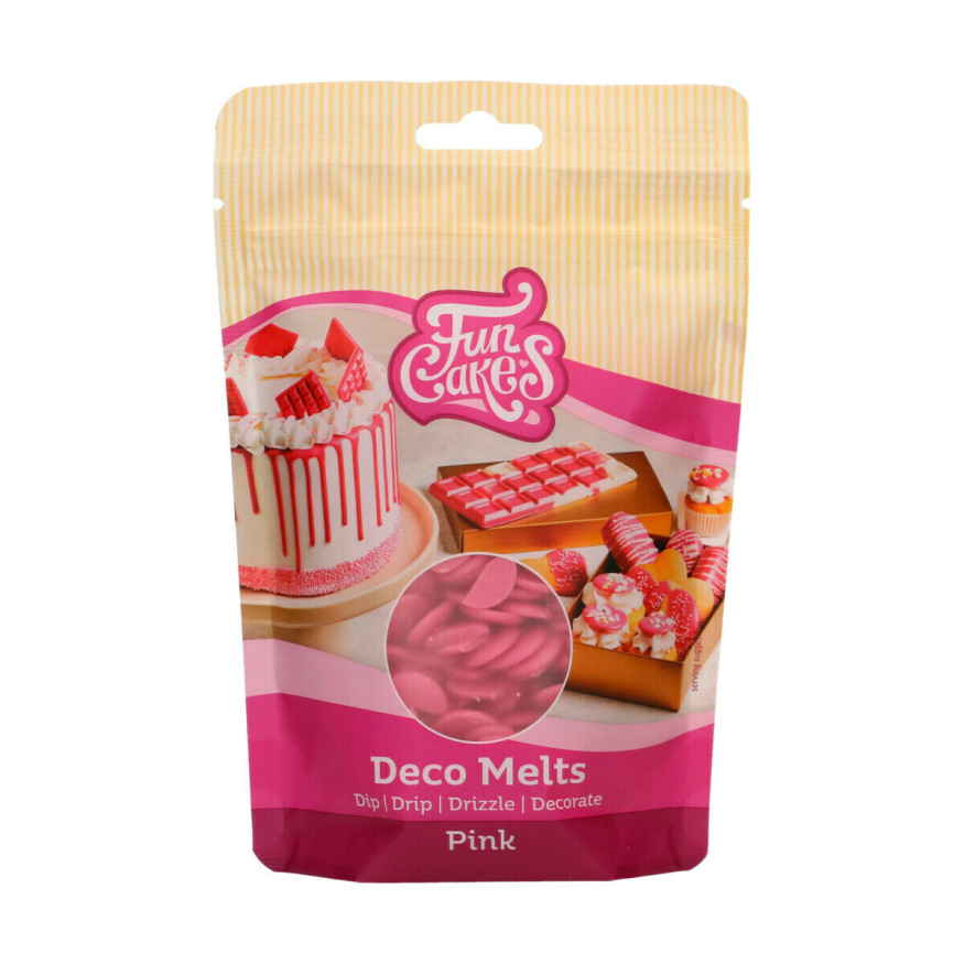 Deco melts rose 250 gr - FunCakes