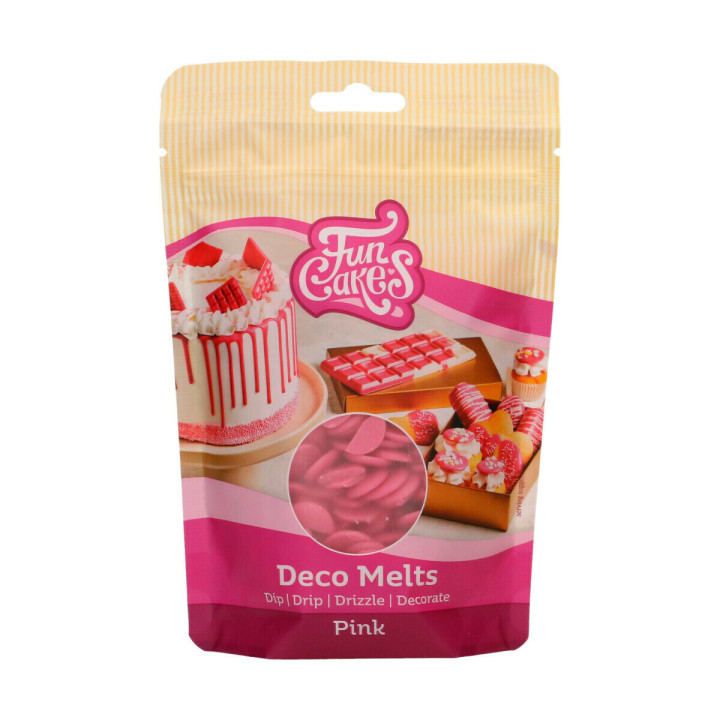 Deco melts rose 250 gr - FunCakes