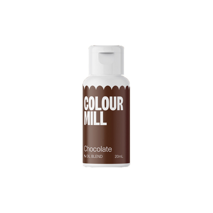 Colorant alimentaire liposoluble marron Chocolate 20 ml - Co