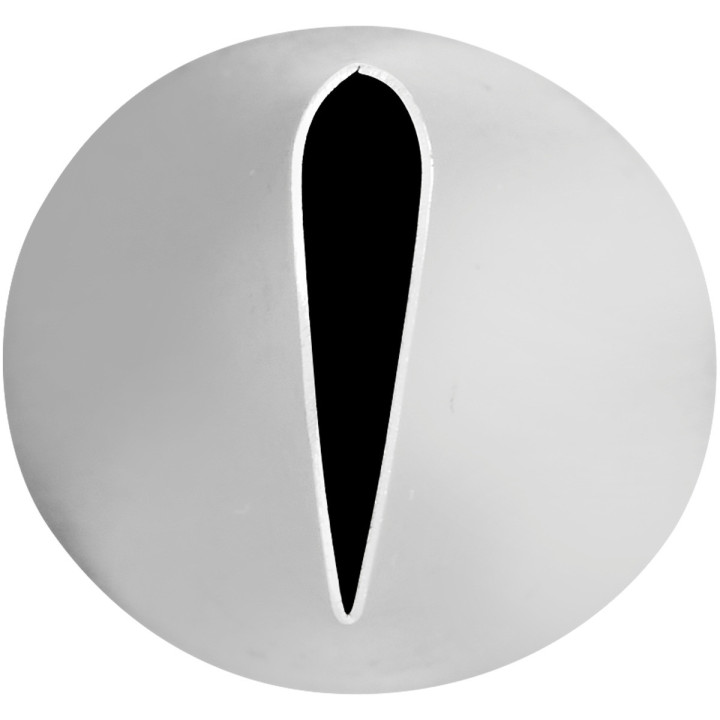Douille en inox : pétale 15 mm  104 - Wilton