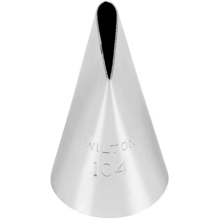 Douille en inox : pétale 15 mm  104 - Wilton