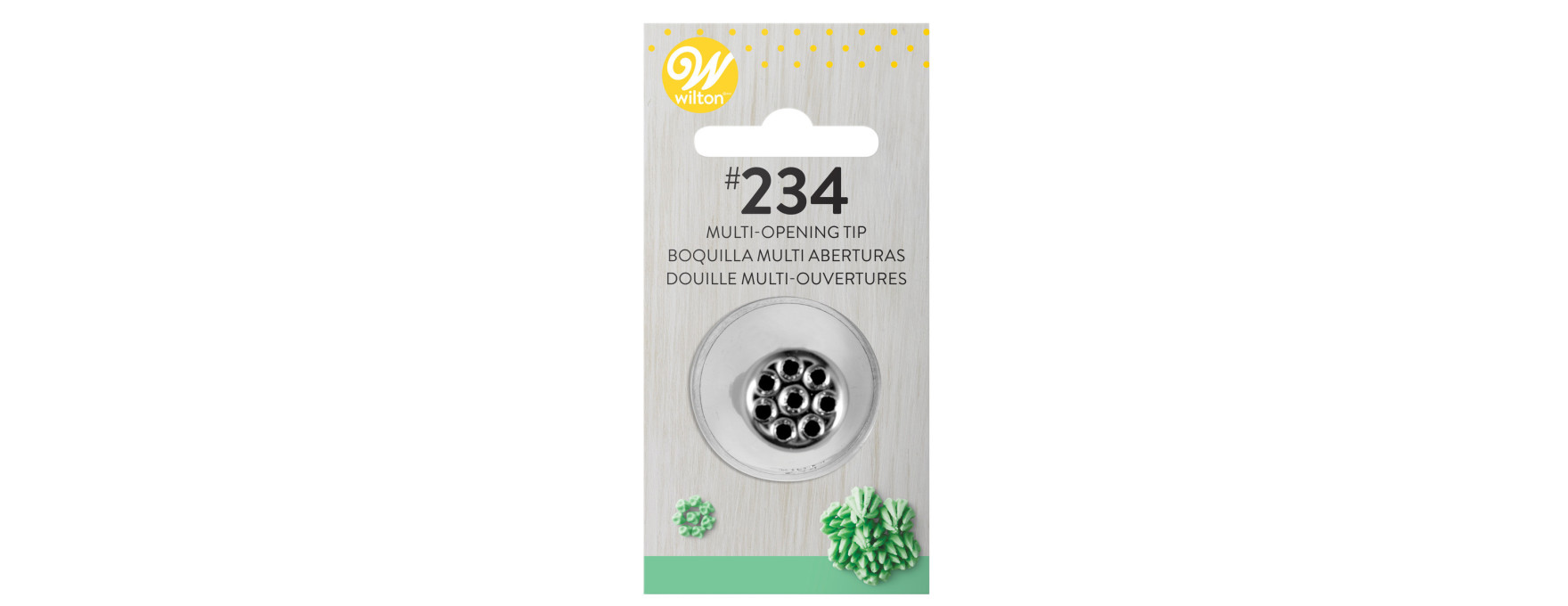 Douille en inox : multi-ouvertures (idéale pour les décorati