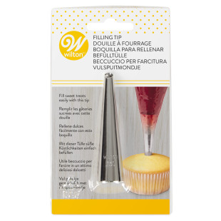 Douille en inox : à garnir, fourrage 7 mm 230 - Wilton Douille en inox : à garnir, fourrage 7 mm 230 - Wilton