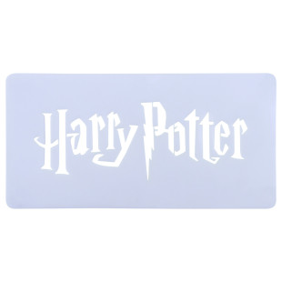 Pochoir en thermoplastique Harry Potter 19.1 x 9.5 cm - PME Pochoir en thermoplastique Harry Potter 19.1 x 9.5 cm - PME