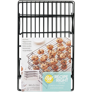 Grille de refroidissement volette en acier anti adhésif 3 ét