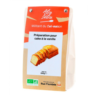 Préparation cake à la vanille bio sans gluten 250 gr - Alice
