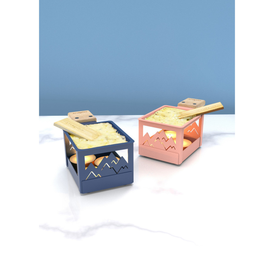 Raclette à la bougie duo Lumi Cuivre - Cookut