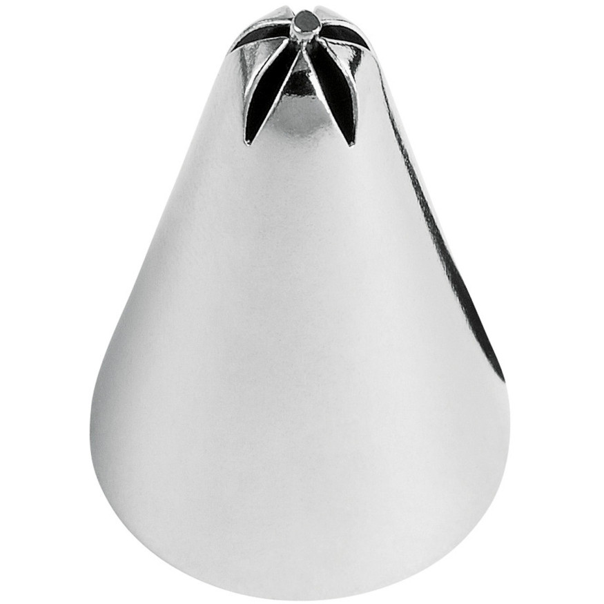 Douille en inox : fleur 4 mm  224 - Wilton