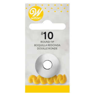 Douille en inox : ronde 4 mm  10 - Wilton