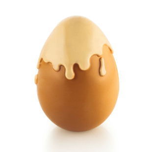 Moule à chocolat en plastique thermoformé Œuf de Pâques Moule à chocolat en plastique thermoformé Œuf de Pâques