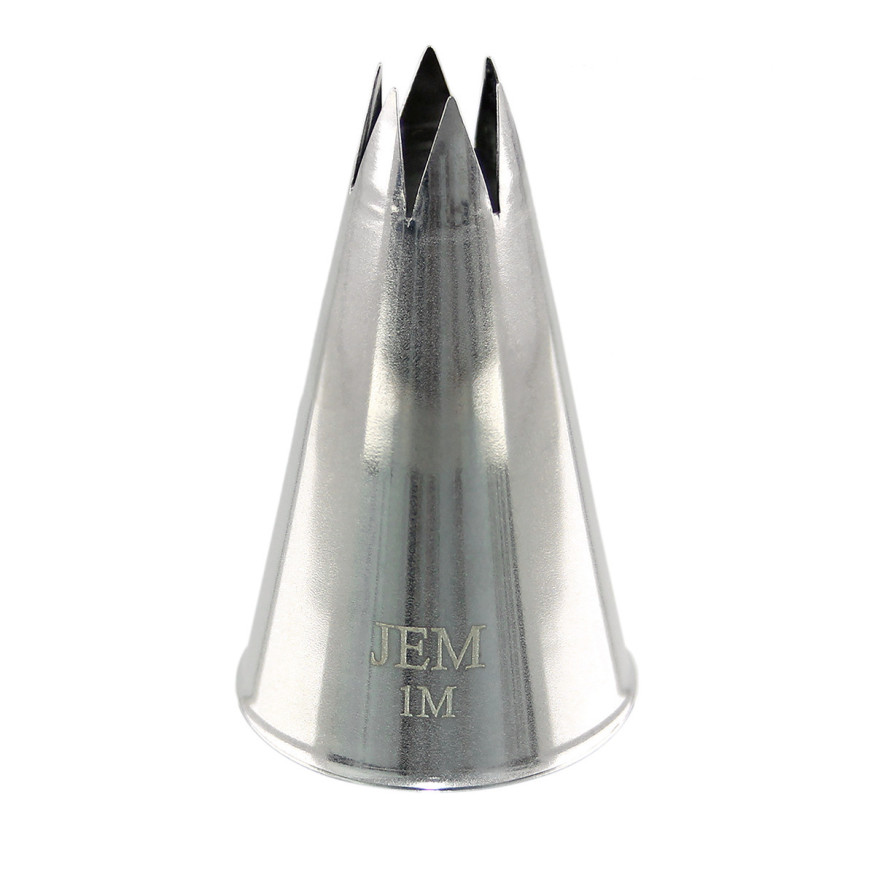 Douille en inox : cannelée étoile 14 mm  1M - PME