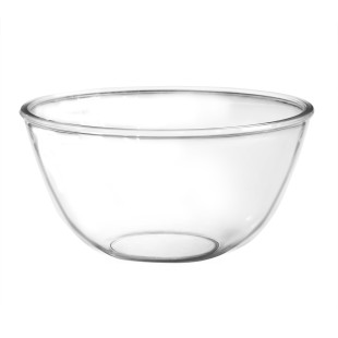 Bol de préparation en verre transparent 21 cm - Alice Délice