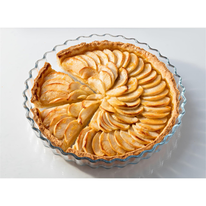 Moule à tarte en verre 27 cm - Ô Cuisine