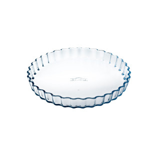 Moule à tarte en verre 27 cm - Ô Cuisine