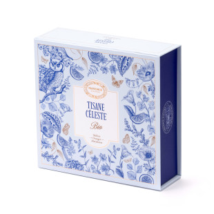 Coffret 20 sachets infusions bio Céleste 36 gr - Provence d´