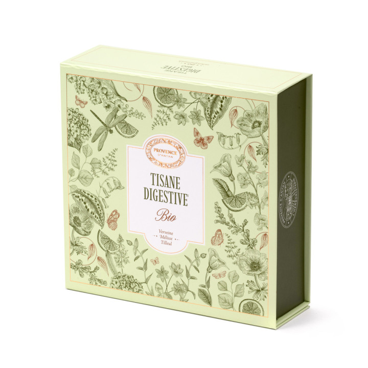 Coffret 20 sachets infusions bio Digestive 36 gr - Provence